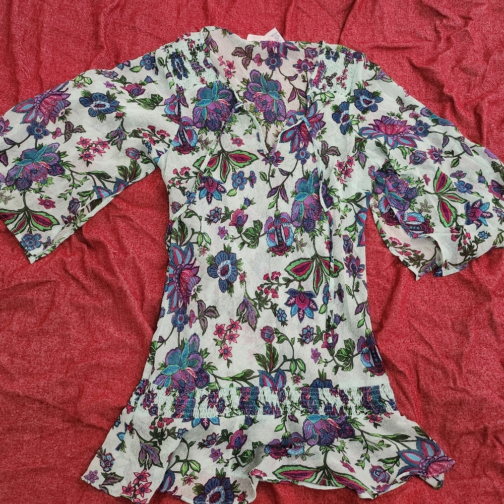 Floral Women's Top - Multicolor